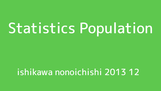 地図で見る石川県野々市市の人口 2013年12月版