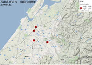 石川県金沢市　病院・診療所　小児外科