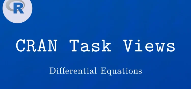 R言語 CRAN Task View：微分方程式