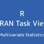 R言語 CRAN Task View：多変量統計