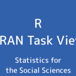 R言語 CRAN Task View：社会科学の統計