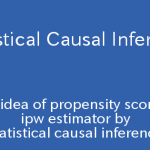 統計的因果推論による傾向スコアとIPW推定量の基本的な考え方