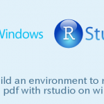 Windows上のRStudioでKnit to PDFを実行するための環境を構築
