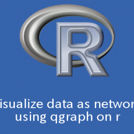 R qgraphを用いてデータをネットワークとして可視化する