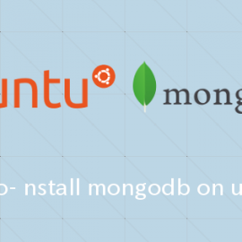 Ubuntu MongoDBのインストールする手順