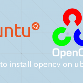 Ubuntu OpenCVをインストールする手順