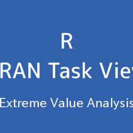 R言語 CRAN Task View：極値解析