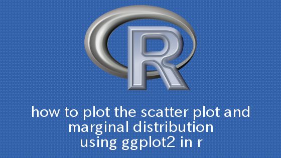 R ggplot2を用いて散布図と周辺分布をプロットする方法