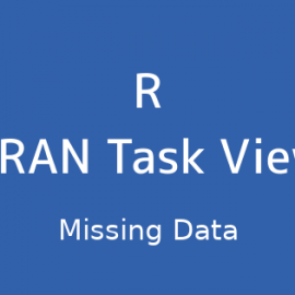 R言語 CRAN Task View：欠損データ