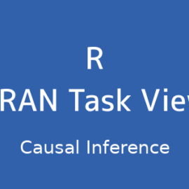 R言語 CRAN Task View：因果推論