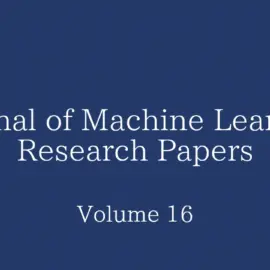 Journal of Machine Learning Research Papers: Volume 16の論文一覧