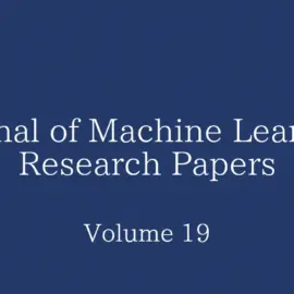 Journal of Machine Learning Research Papers: Volume 19の論文一覧
