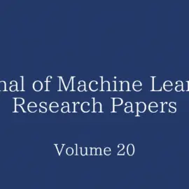 Journal of Machine Learning Research Papers: Volume 20の論文一覧
