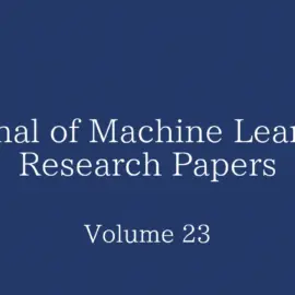 Journal of Machine Learning Research Papers: Volume 23の論文一覧